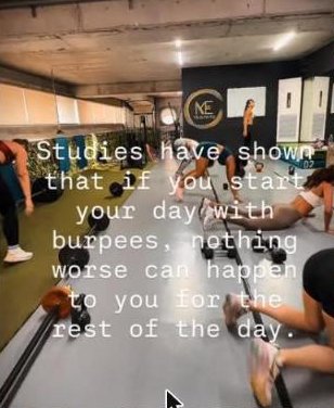 Group class in the ME Training studio
